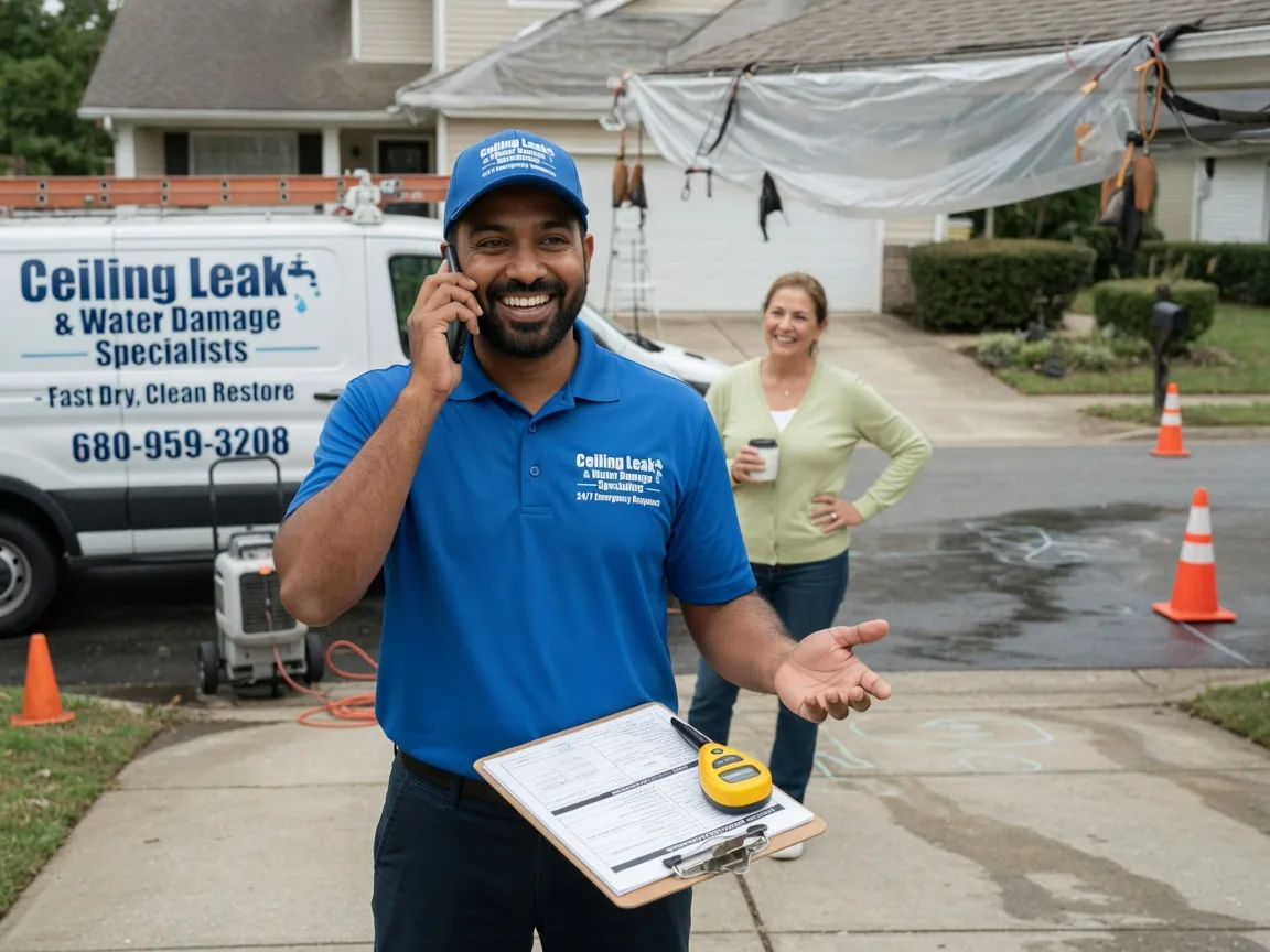Ceiling Leak Cleanup Winterport, ME FAQs